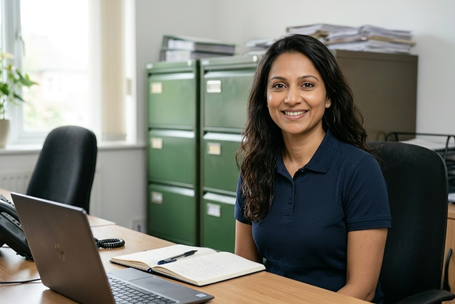Priya Sharma, Gravesend branch manager at Hadley's Removals