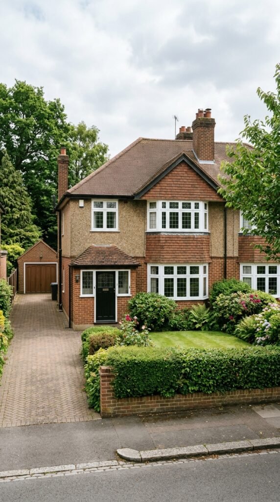 Substantial 1930s semi-detached family home in Selsdon with mature garden and established hedge