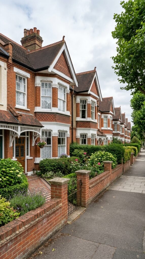 Substantial double-bay-fronted Edwardian Corbett house on a tree-lined Eltham Park road SE9